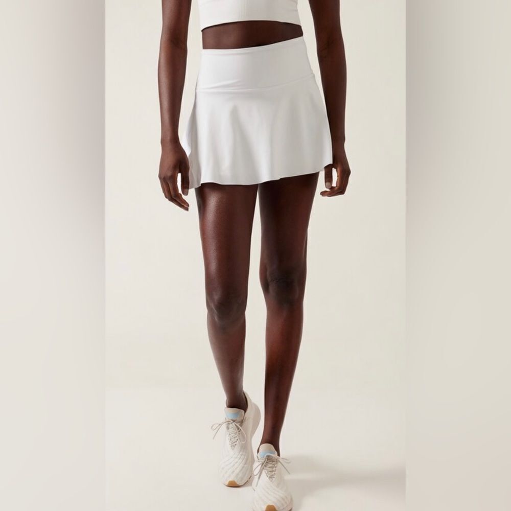 NWT Athleta Ace Tennis White Skort 13.5” Size SP.